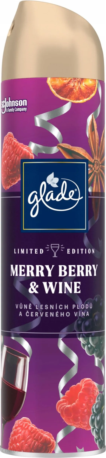 GLADE osveživač sprej merry berry & wine 300ml-slika
