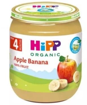 KAŠICA JABUKA BAN 772 125G HIPP-slika