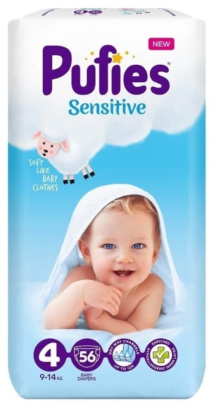 PELENE PUFIES SENSITIVE MAXI 4 56/1 (3)-slika