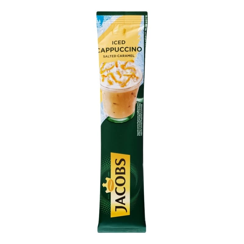 Instant kafa JACOBS iced cappucino salted caramel 17,5g-slika