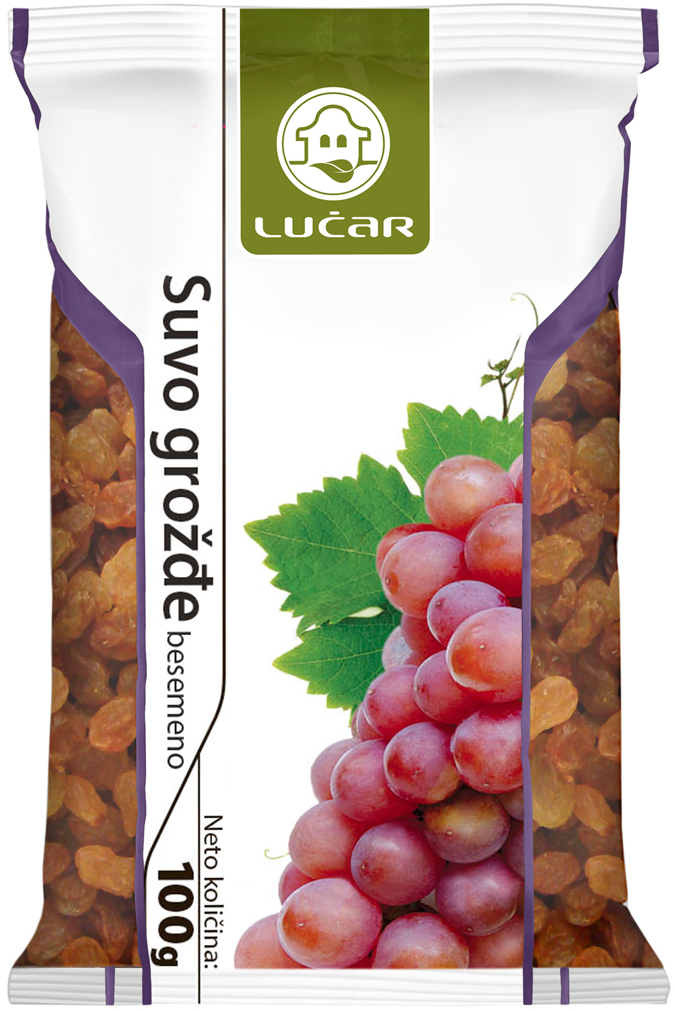 SUVO GROŽĐE 100G LUČAR-slika