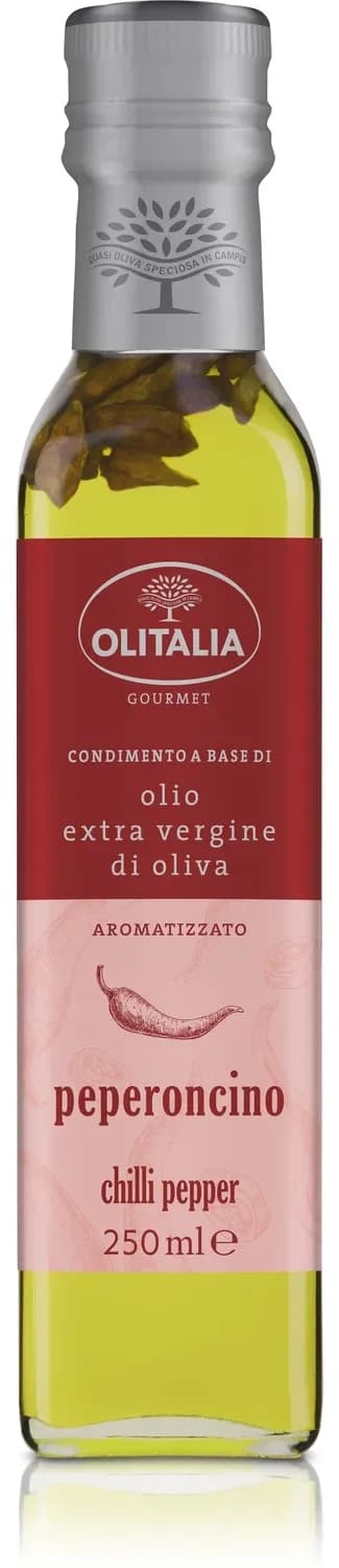 Maslinovo ulje OLITALIA sa aromom čili paprike 250ml-slika