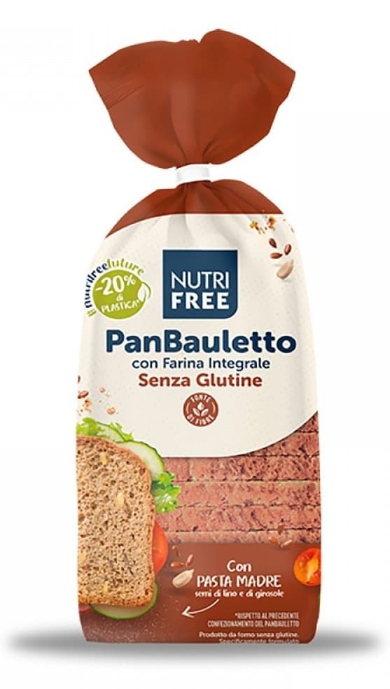 NUTRIFREE bezglutenski integralni tost hleb 300g-slika