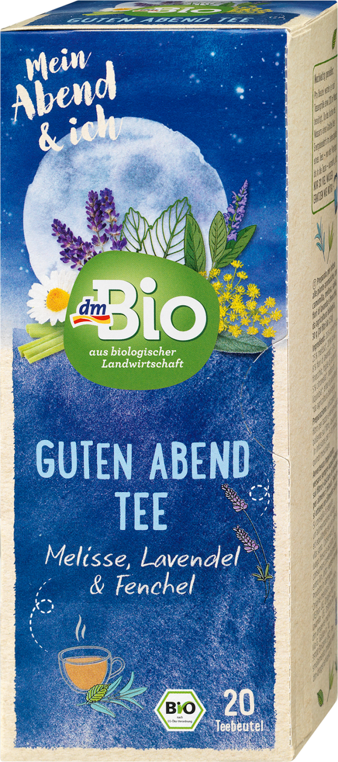 DM BIO Guten abend tee biljke matičnjak lavanda i komorač 30g-slika