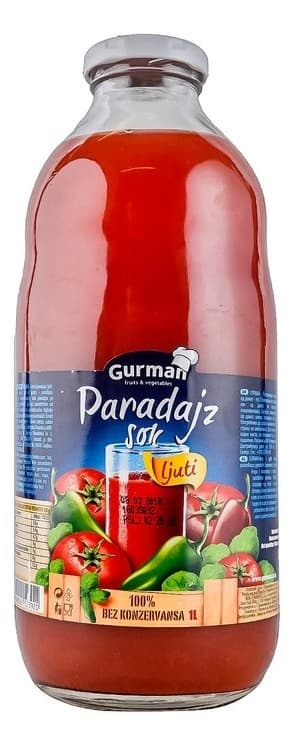 Paradajz sok GURMAN ljuti 1l-slika