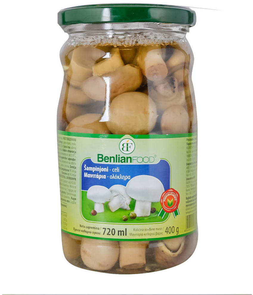 Šampinjoni BENLIAN celi 690g-slika