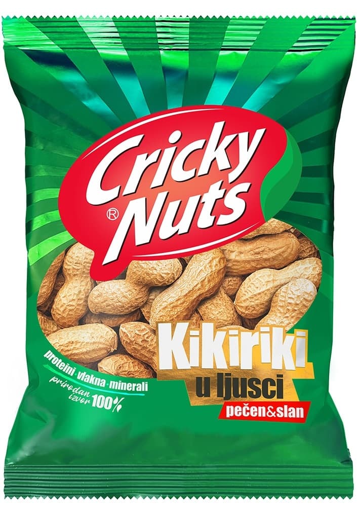 KIKIRIKI U LJUSCI SLANI 300G CRICKY-slika