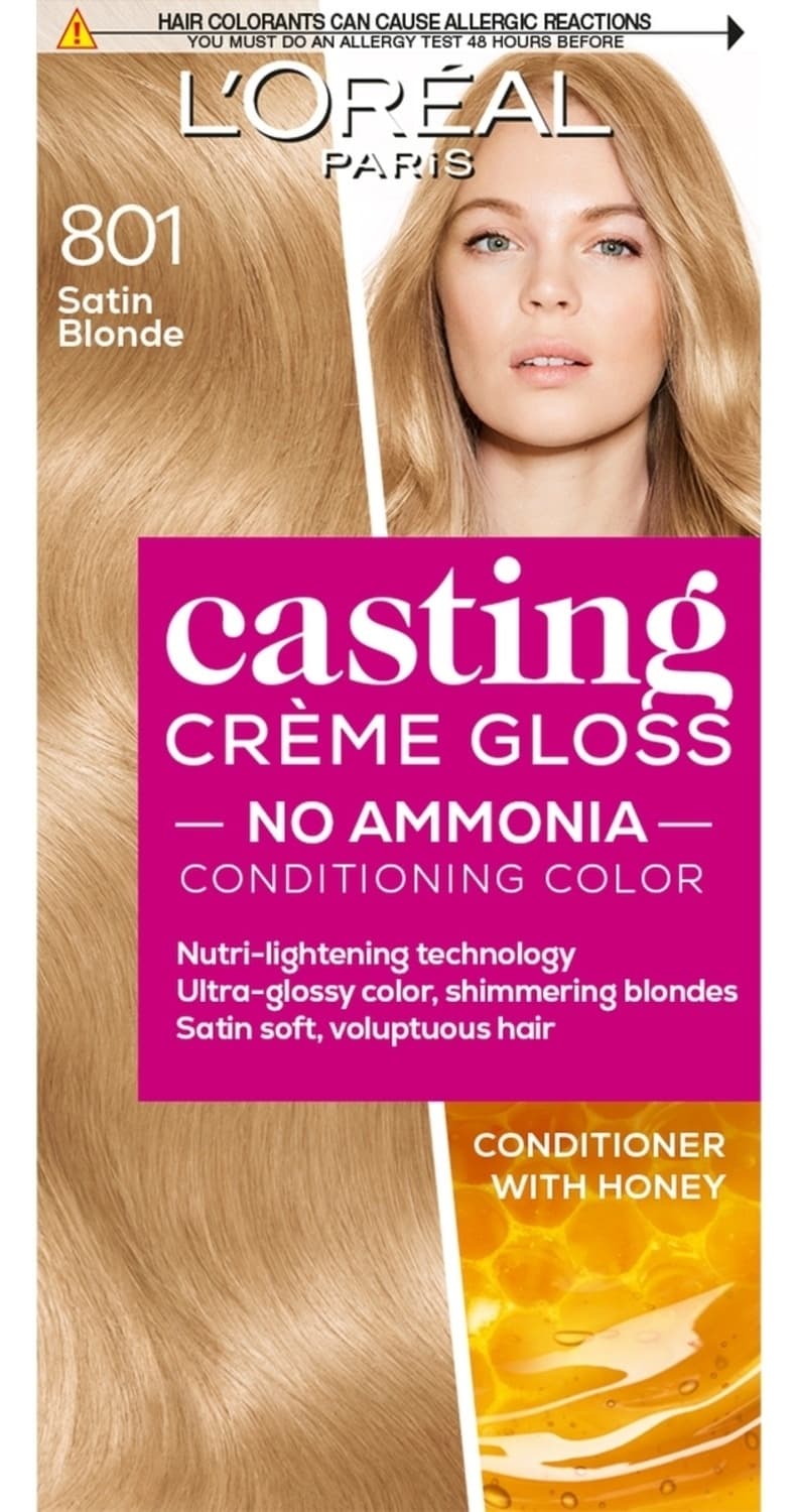 L'OREAL Casting farba za kosu 801 satin blonde-slika