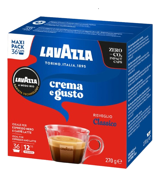 Kapsule LAVAZZA A Modo mio Crema e Gusto classico 36kom-slika