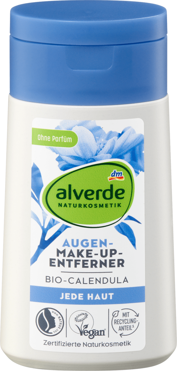 ALVERDE odstranjivač šminke oko očiju organski neven 100ml-slika