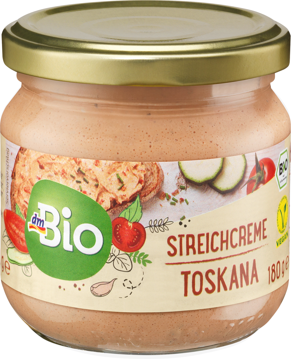 Namaz DM BIO Toskana sa paprikom i paradajzom 180g-slika