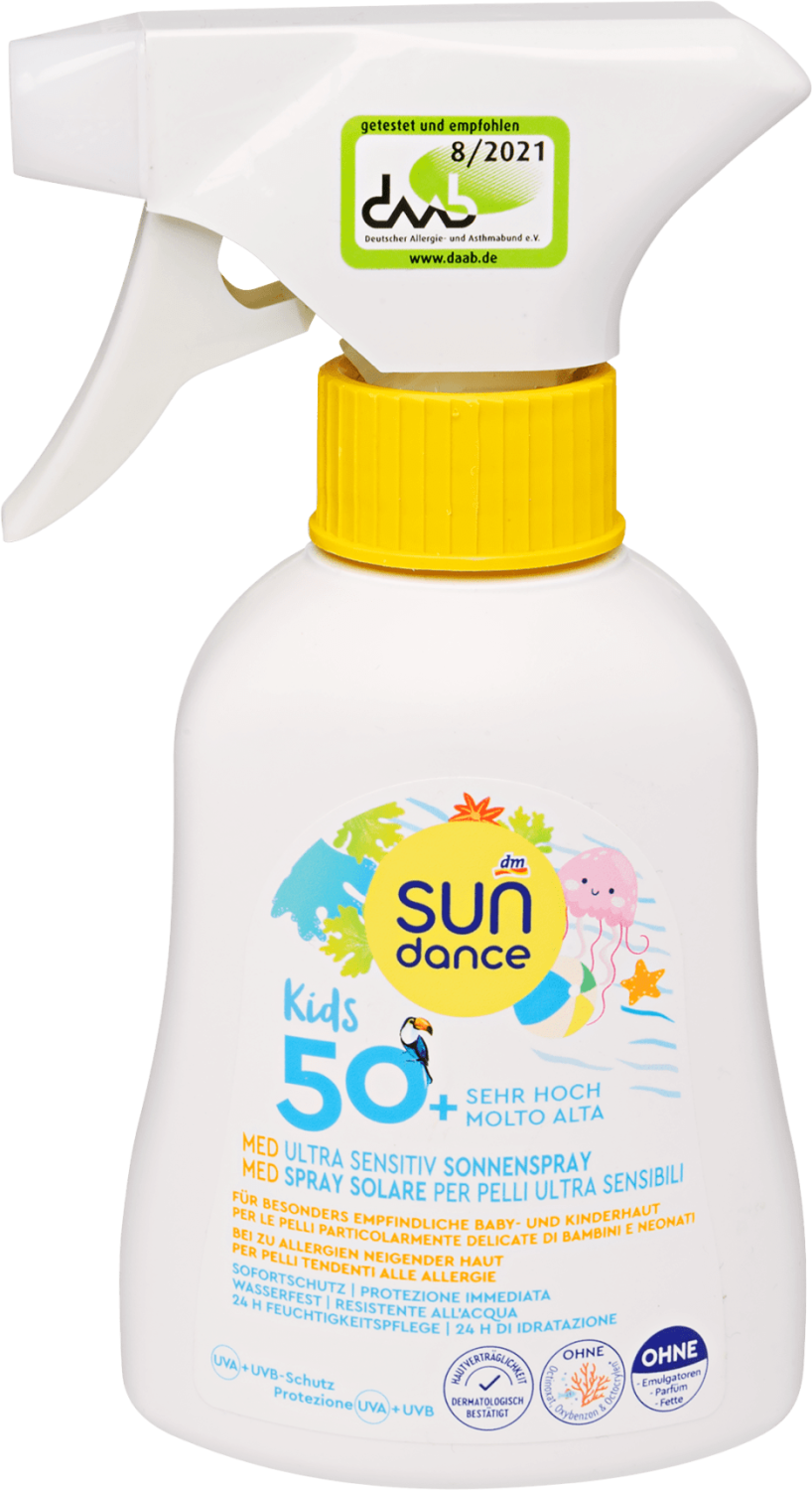 Mleko u spreju SUNDANCE Kids med ultra sensitiv SPF50+ 200ml-slika