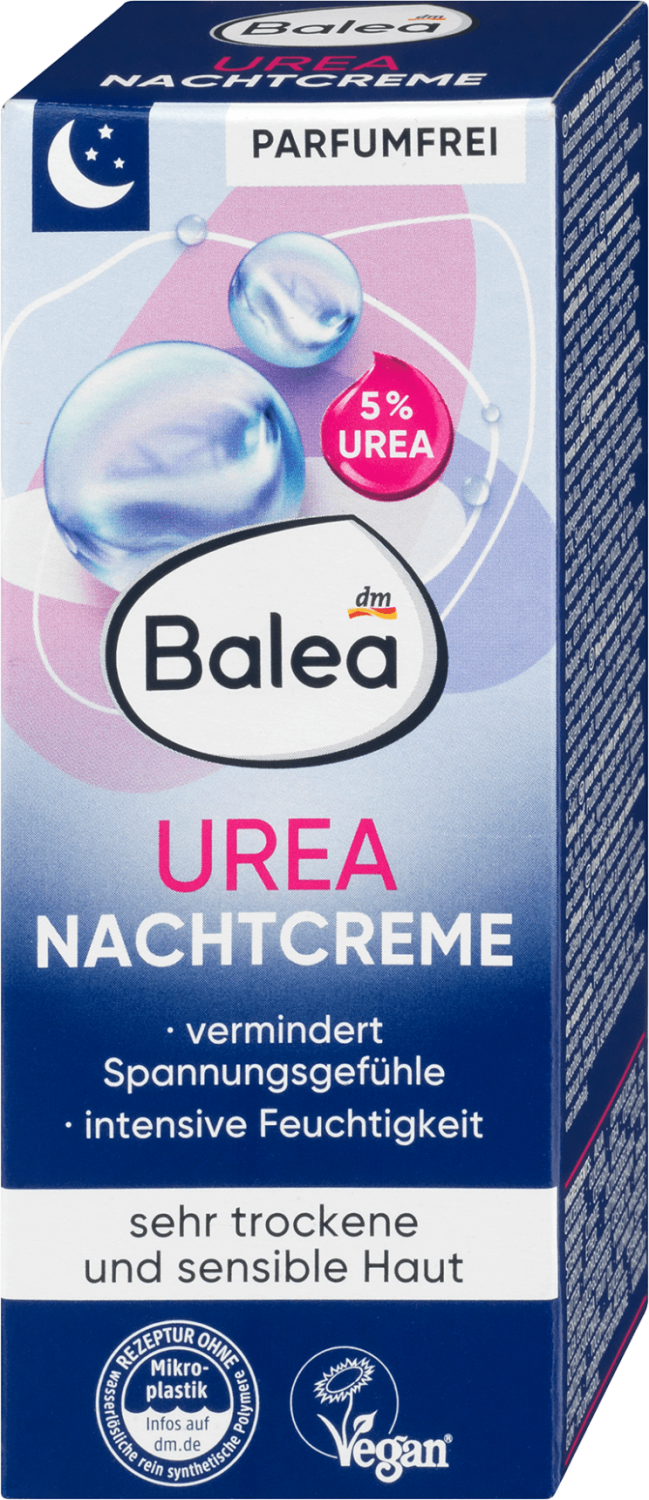 BALEA Urea noćna krema za suvu i osetljivu kožu 50ml-slika