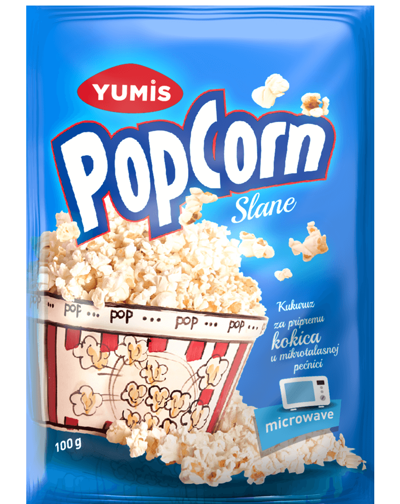 KOKICE ZA MIKROTALASNU SLANE YUMIS 5+1 GRATIS 600G-slika