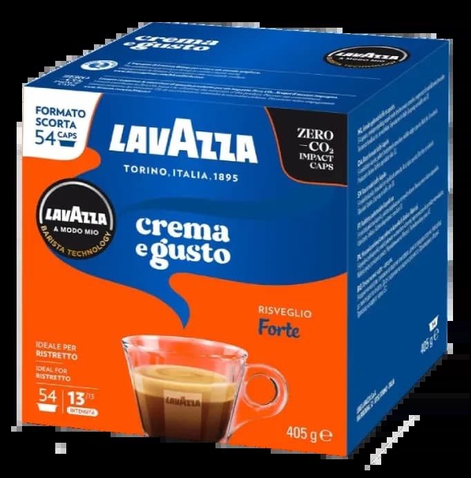 Kapsule LAVAZZA A Modo mio Crema e Gusto forte 54kom-slika