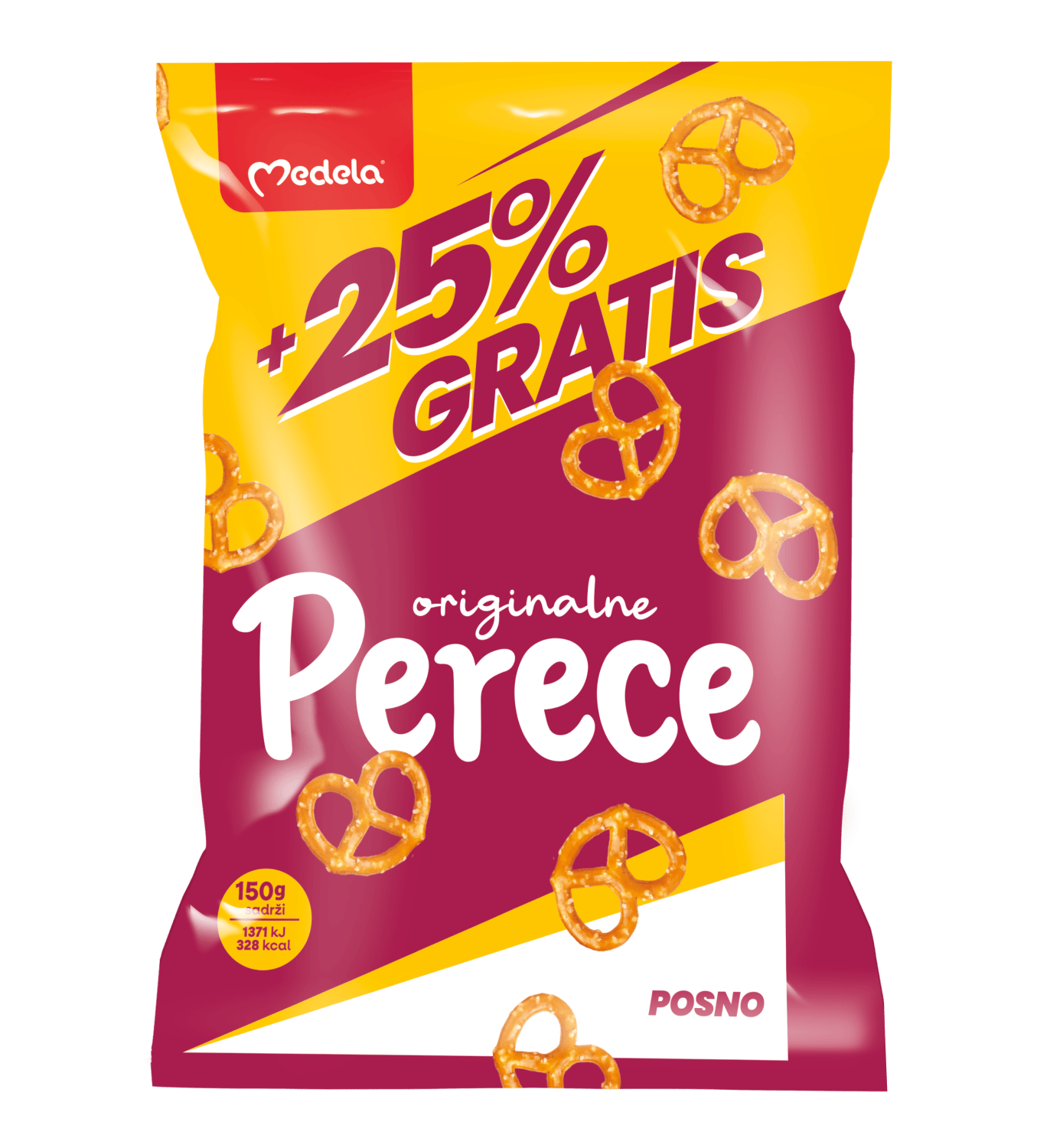 Perece MEDELA slane 120g+25% gratis-slika