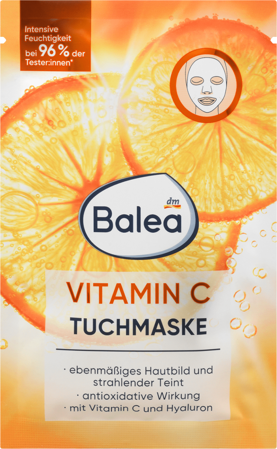BALEA Vitamin C maska za lice u maramici 1kom-slika