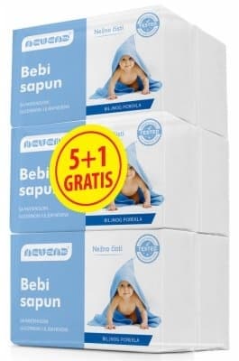 SAPUN BABY NEVENA PLAVI 78G 5+1GRAT-slika