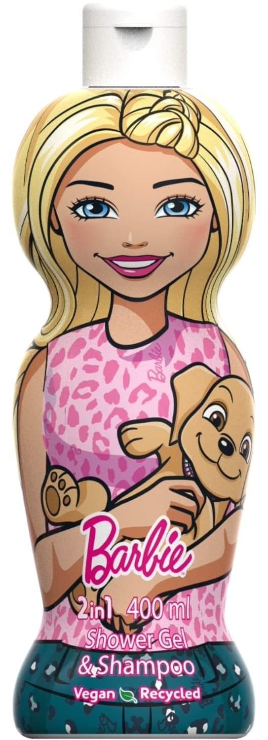 GEL TUŠ ŠAMP BARBIE 1D 400ML DISNEY-slika