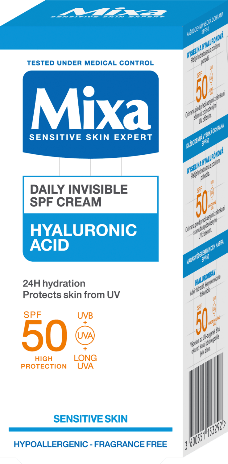 KREMA DNEVNA SPF 50 50ML MIXA-slika