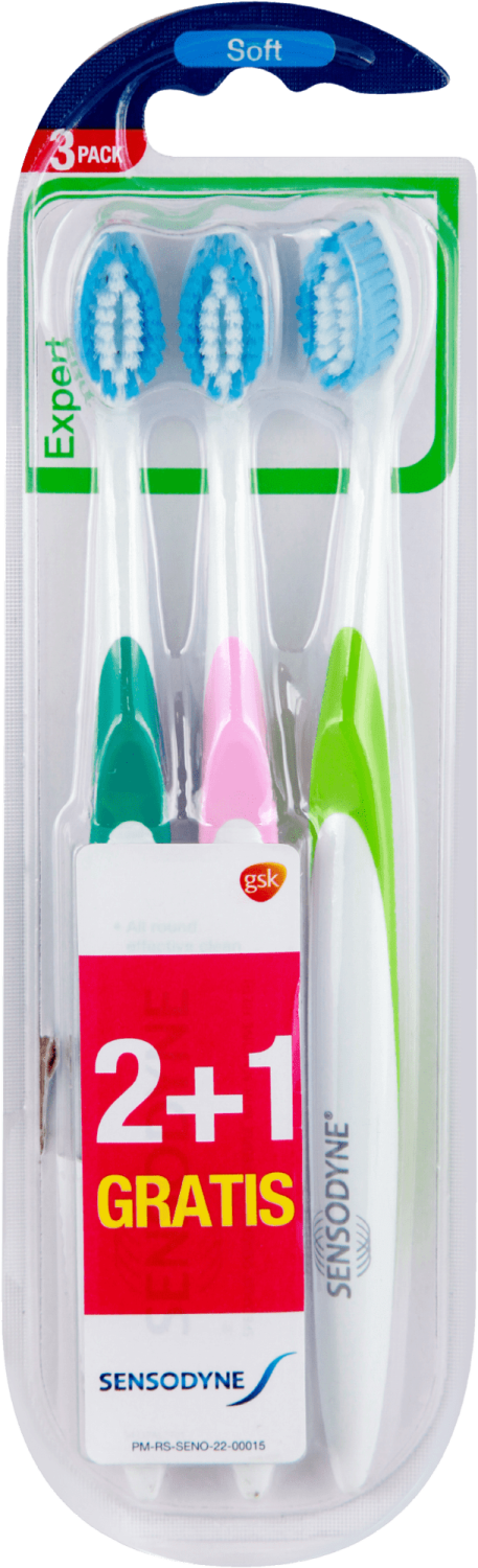 SENSODYNE expert soft četkica za zube 2+1 gratis-slika