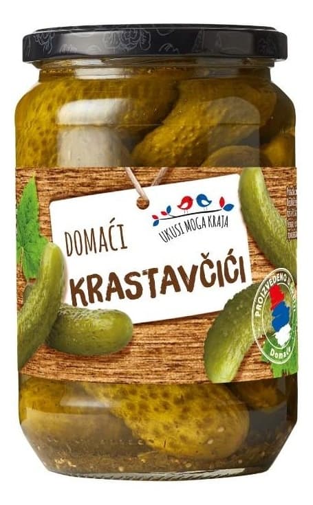 Krastavci UKUSI MOGA KRAJA domaći 680g-slika