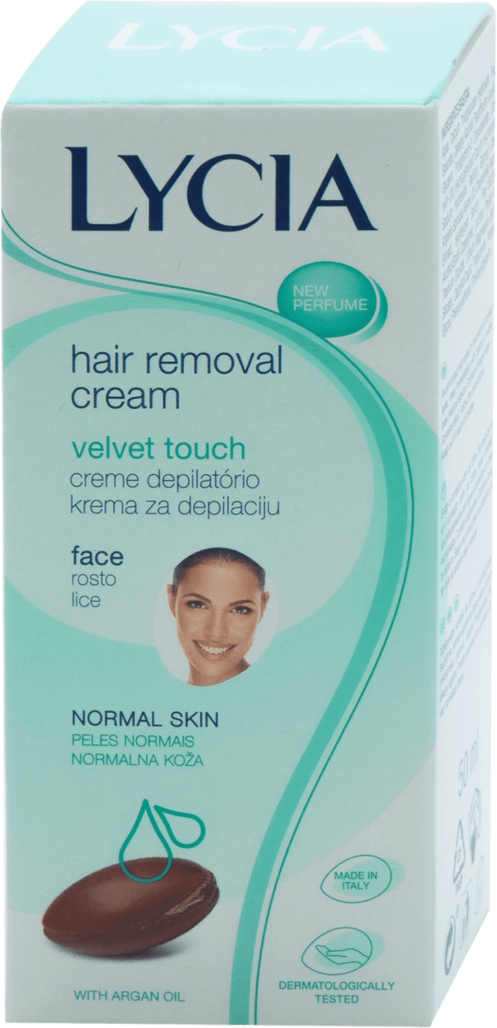 LYCIA velvet touch krema za depilaciju lica 50ml-slika