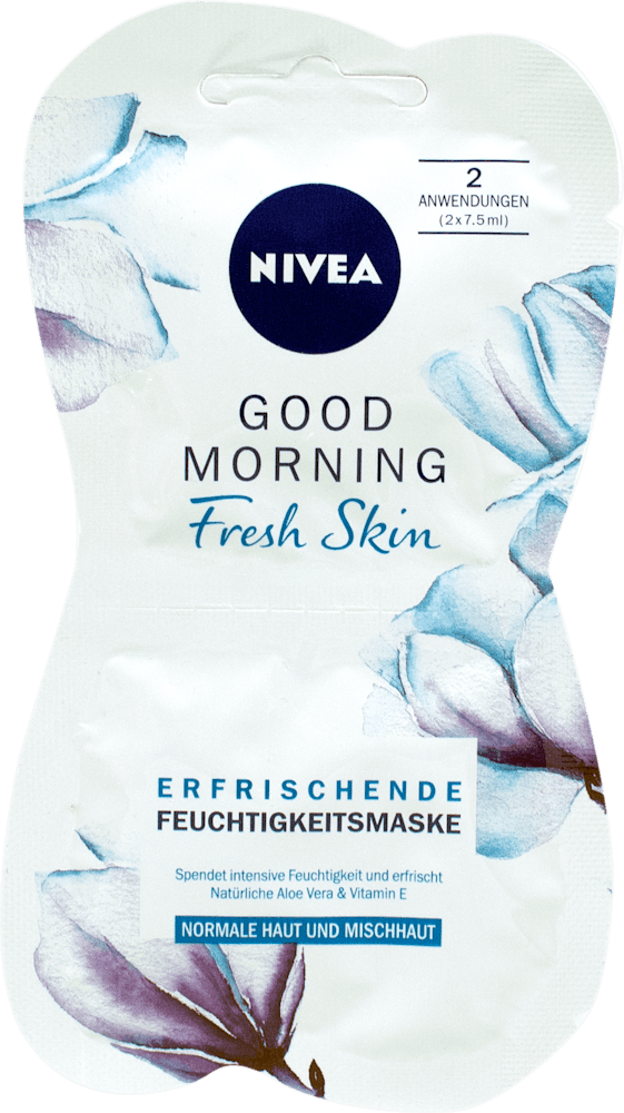 NIVEA Good morning fresh skin maska za lice 2x7,5ml-slika