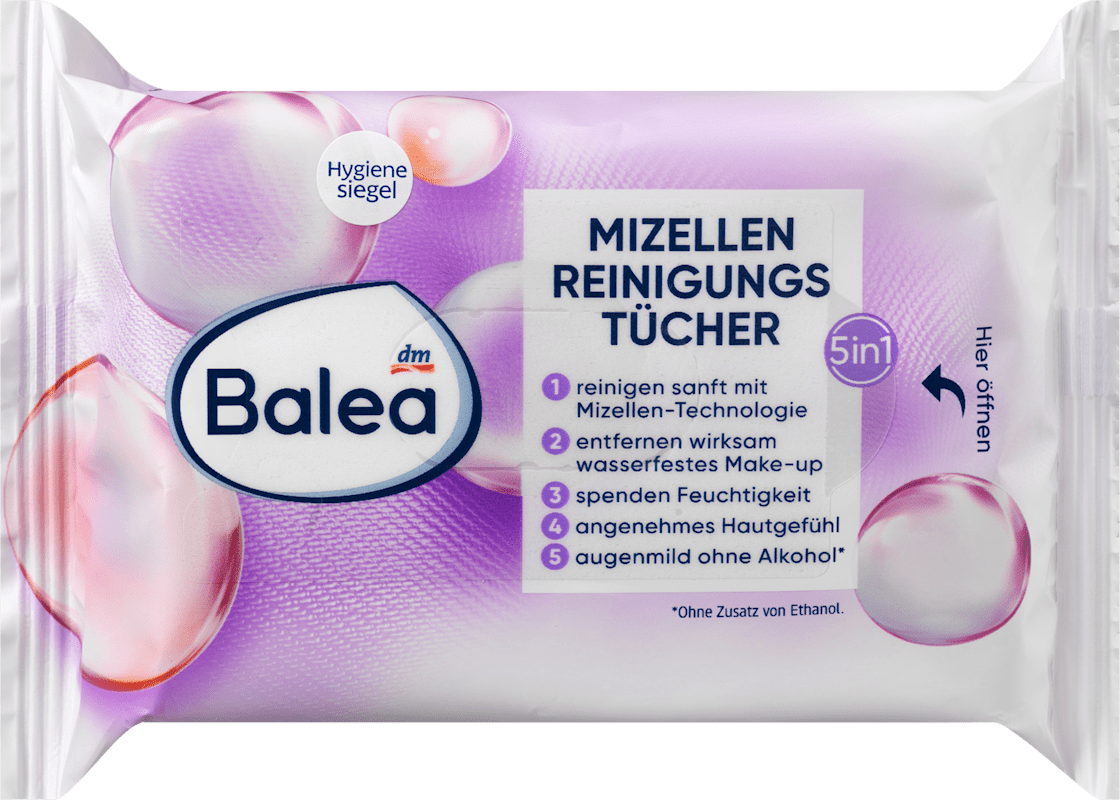BAELA 5u1 micelarne maramice za čišćenje lica 25kom-slika