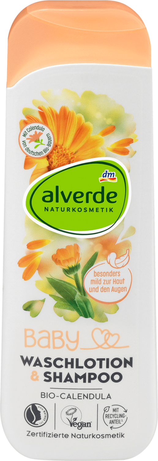 Kupka i šampon ALVERDE Baby organski neven 250ml-slika
