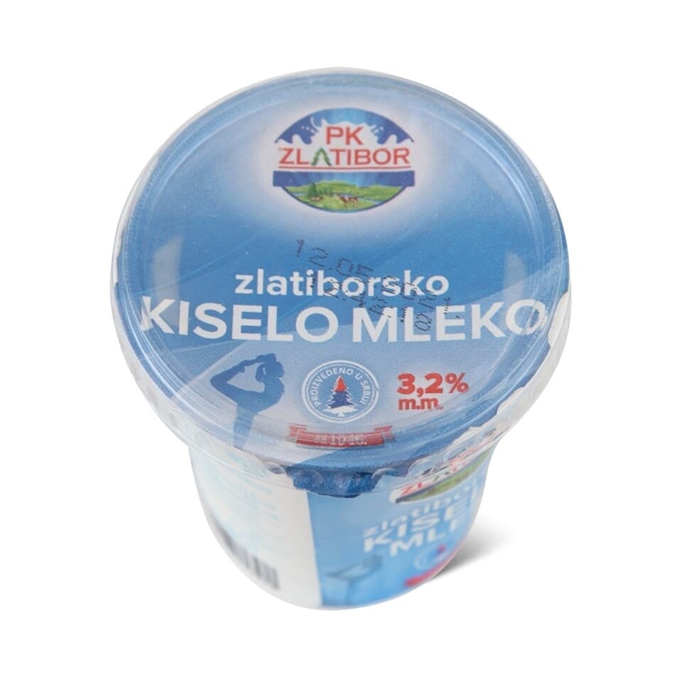 Kiselo mleko ZLATIBORSKO 3,2%mm 380g-slika