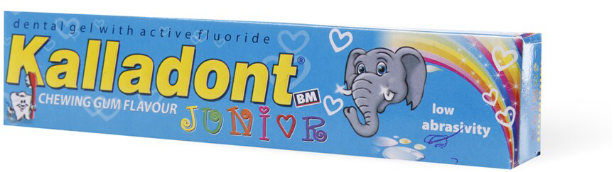 Pasta KALLADONT junior ukus žvake 55g-slika