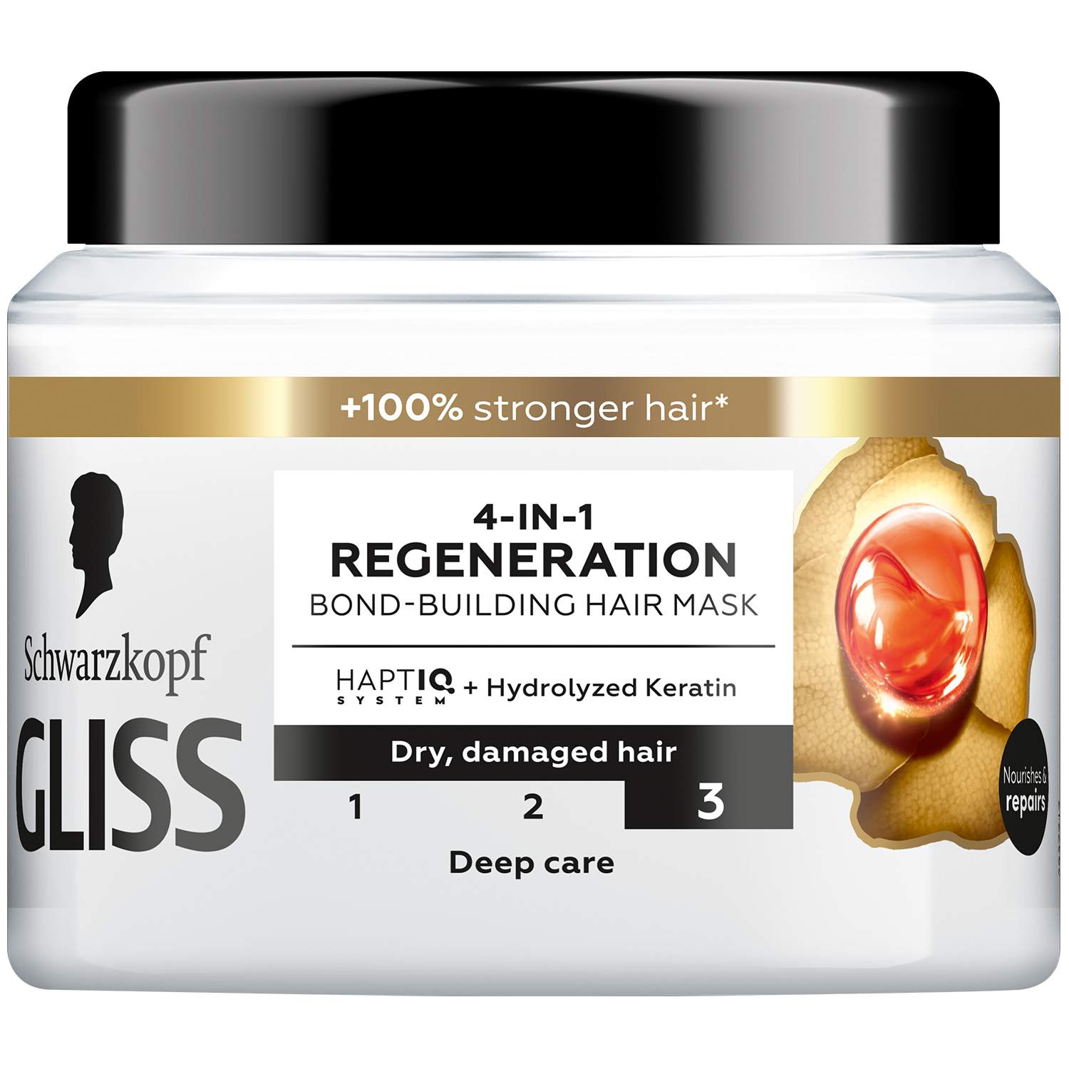 GLISS MASKA ZA KOSU 400ML REGENERATION-slika