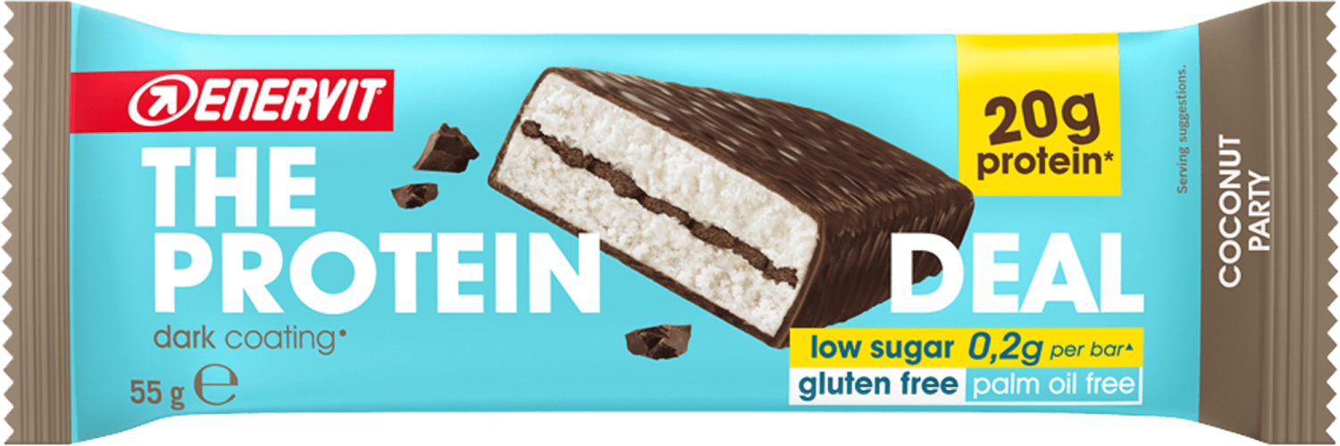ENERVIT protein bar coconut 55g-slika