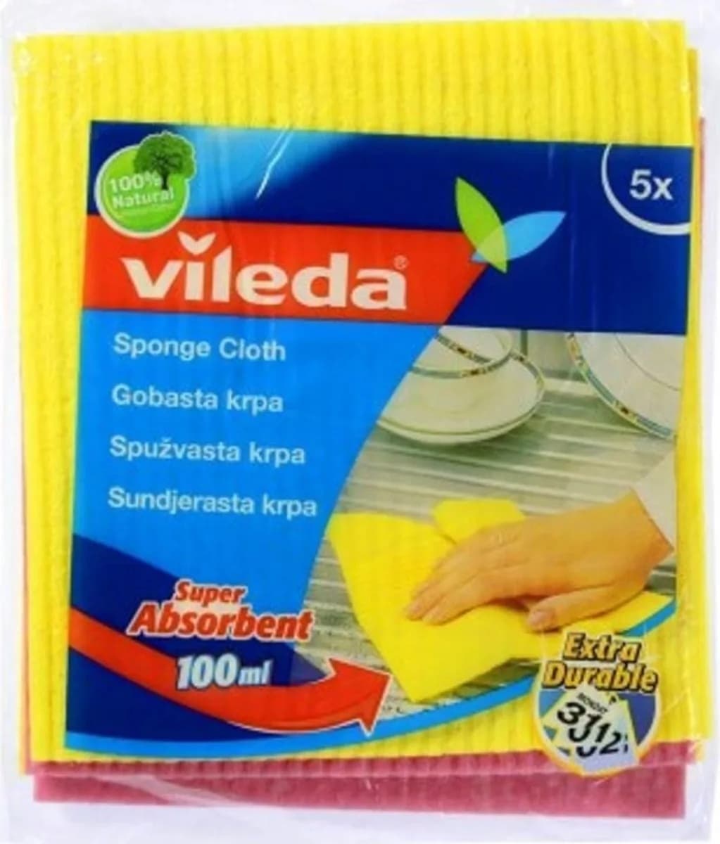 VILEDA krpa sunđerasta 5kom-slika