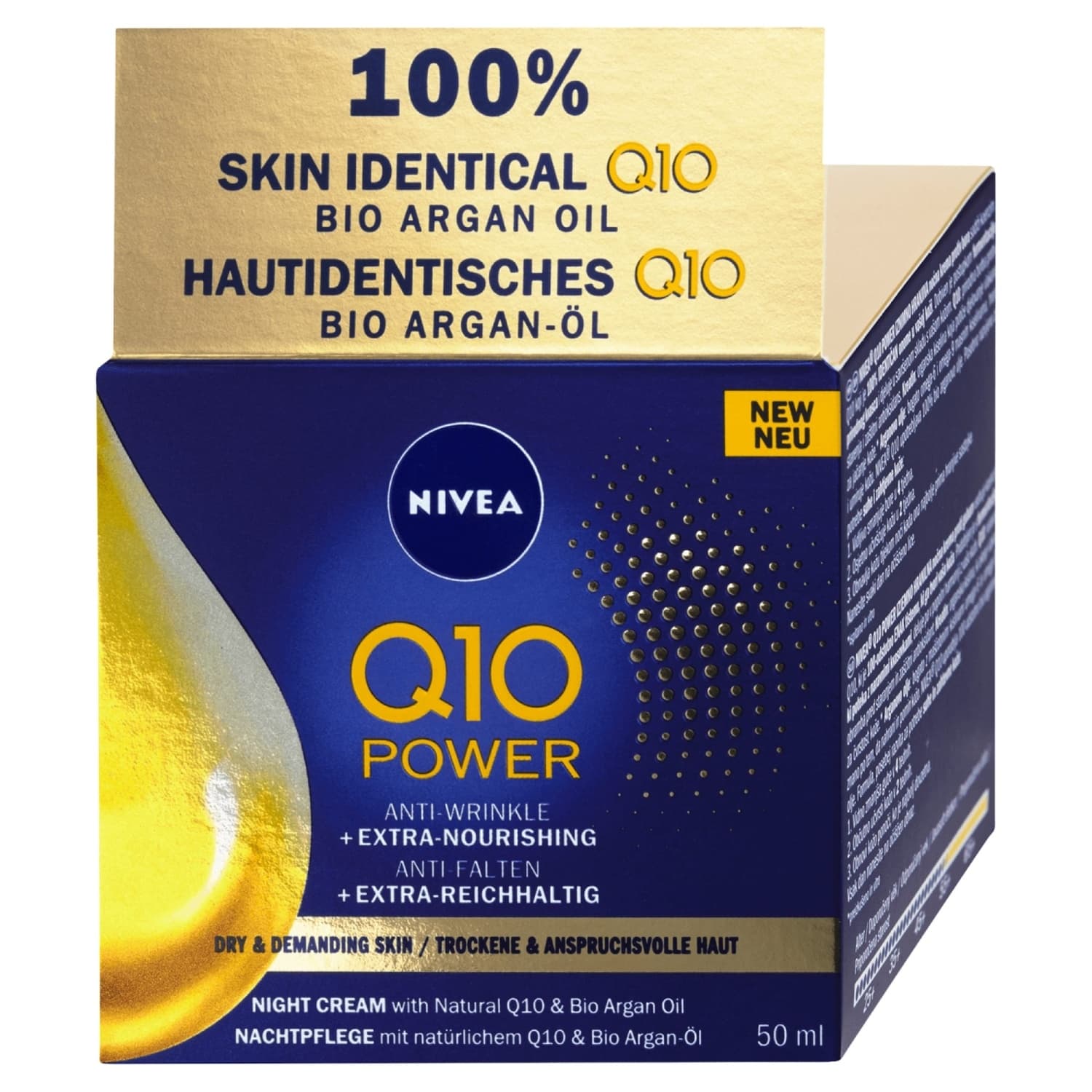 KREMA ZA LICE NOĆ Q10 EXT NOUR 50ML-slika