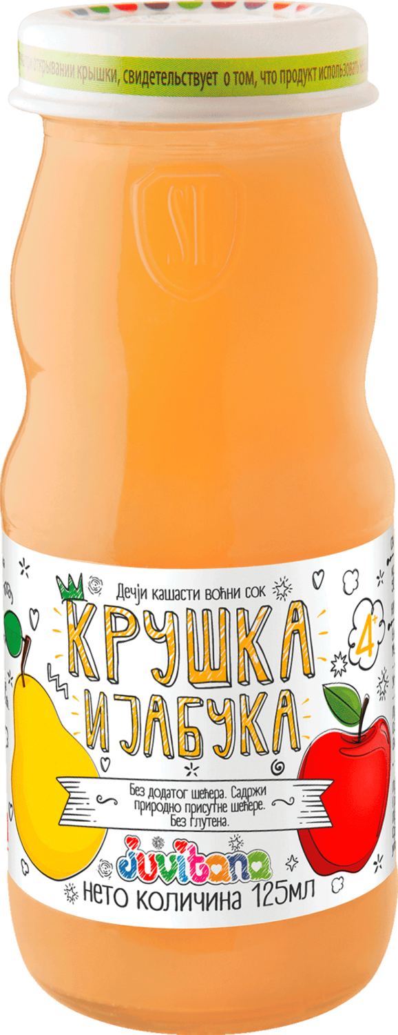 SOK KRUŠKA I JABUKA PT JUVITA 130G-slika