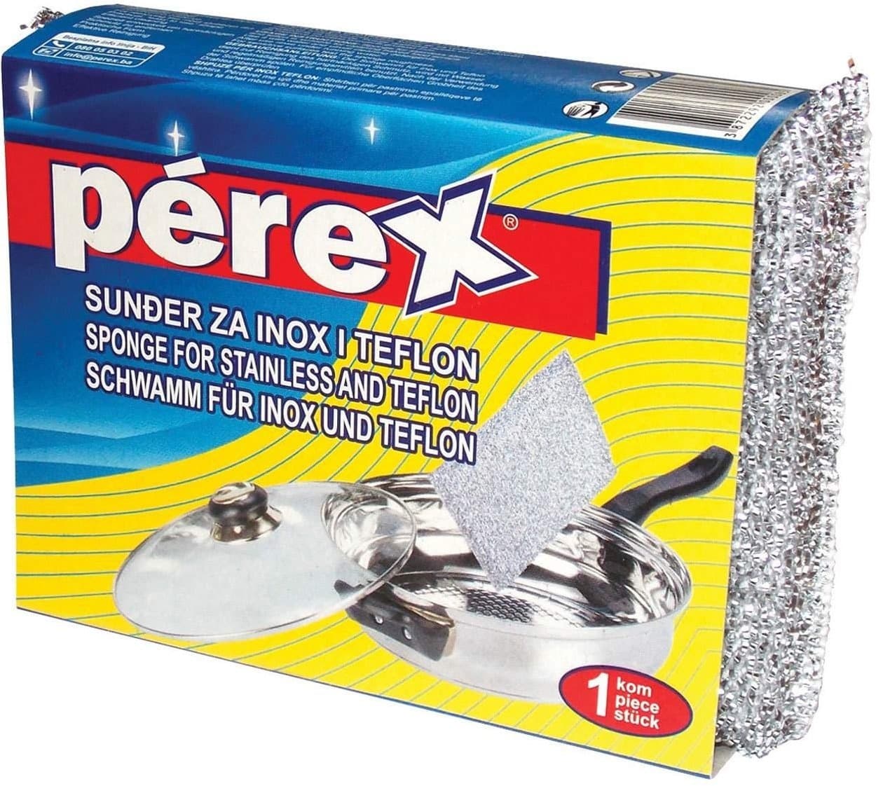 Perfex sundjer za inox i teflon-slika