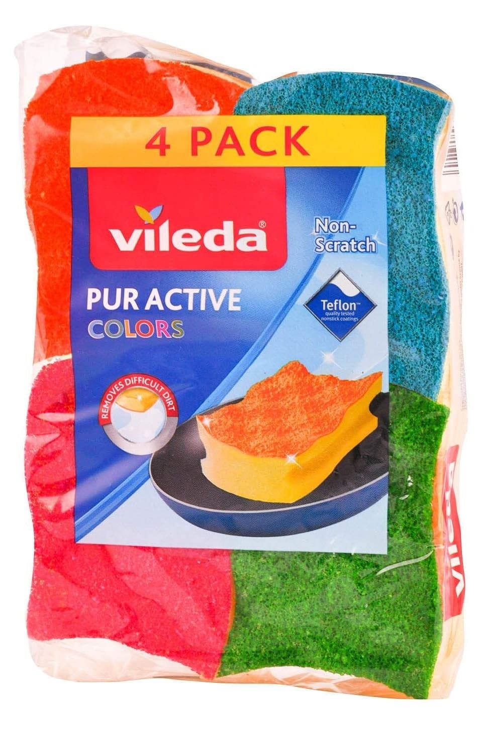 VILEDA puractive colors sunđer 4kom-slika