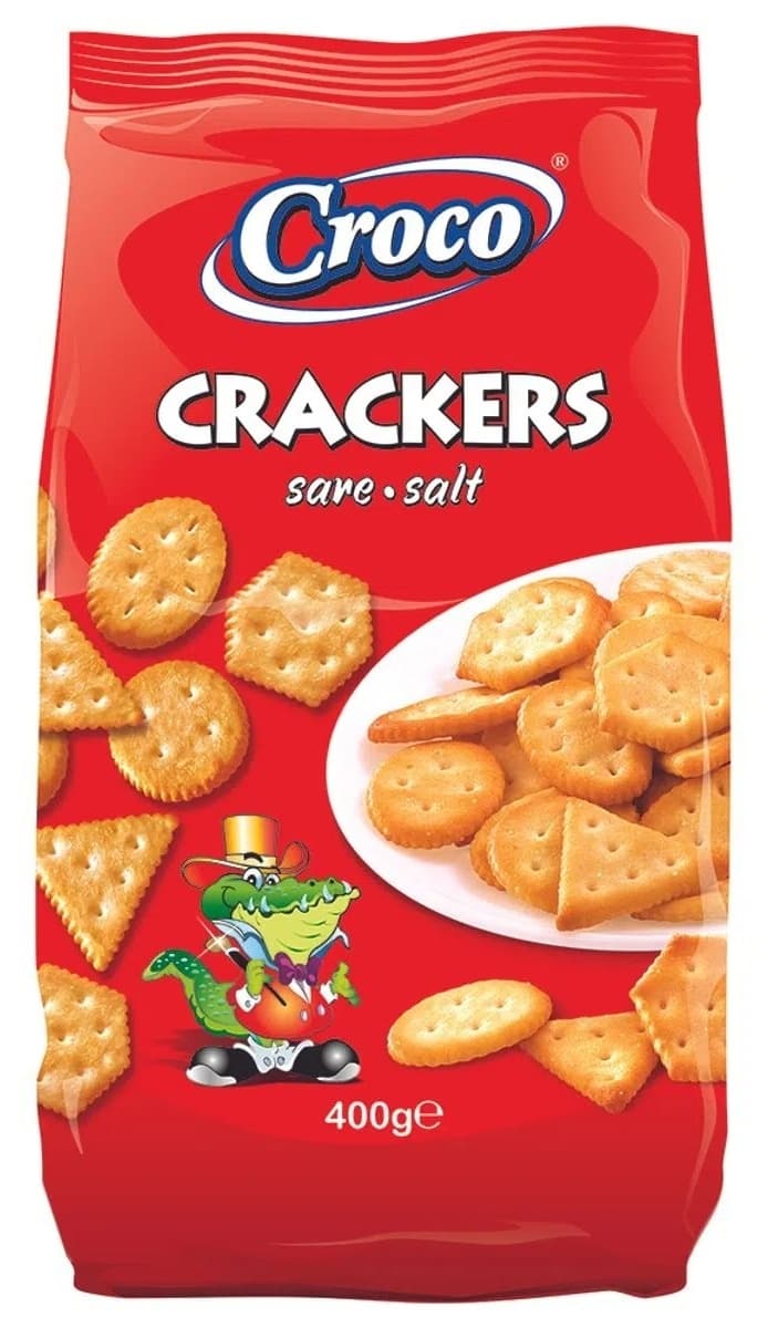 Krekeri CROCO slani 400g-slika