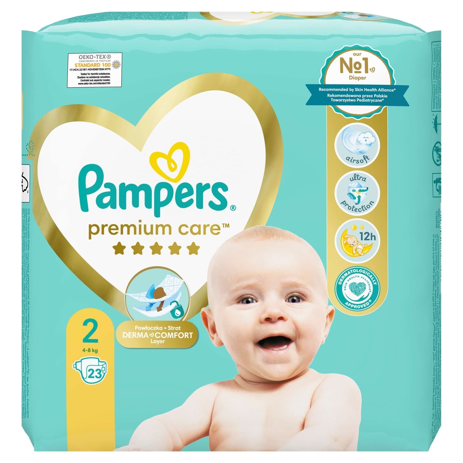 PAMPERS pelene premium care 2 23kom-slika