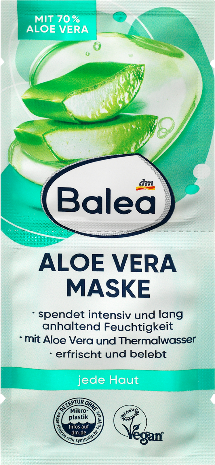 BALEA maska za lice aloe vera 2x8ml-slika