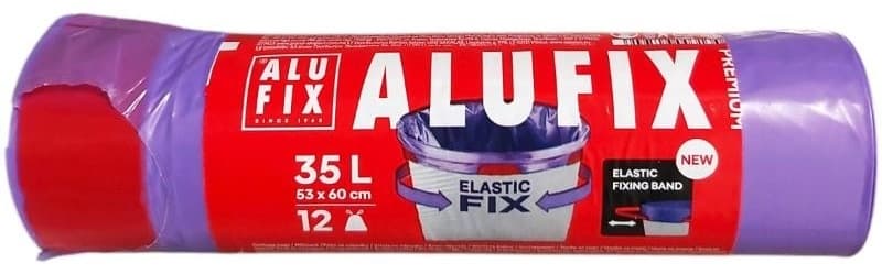 Elastic kesa za smece 35l 12 kom Alufix-slika