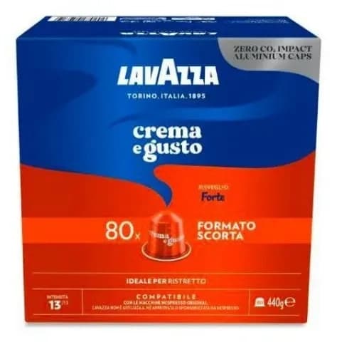 Kapsule LAVAZZA Crema e Gusto Forte 80kom-slika