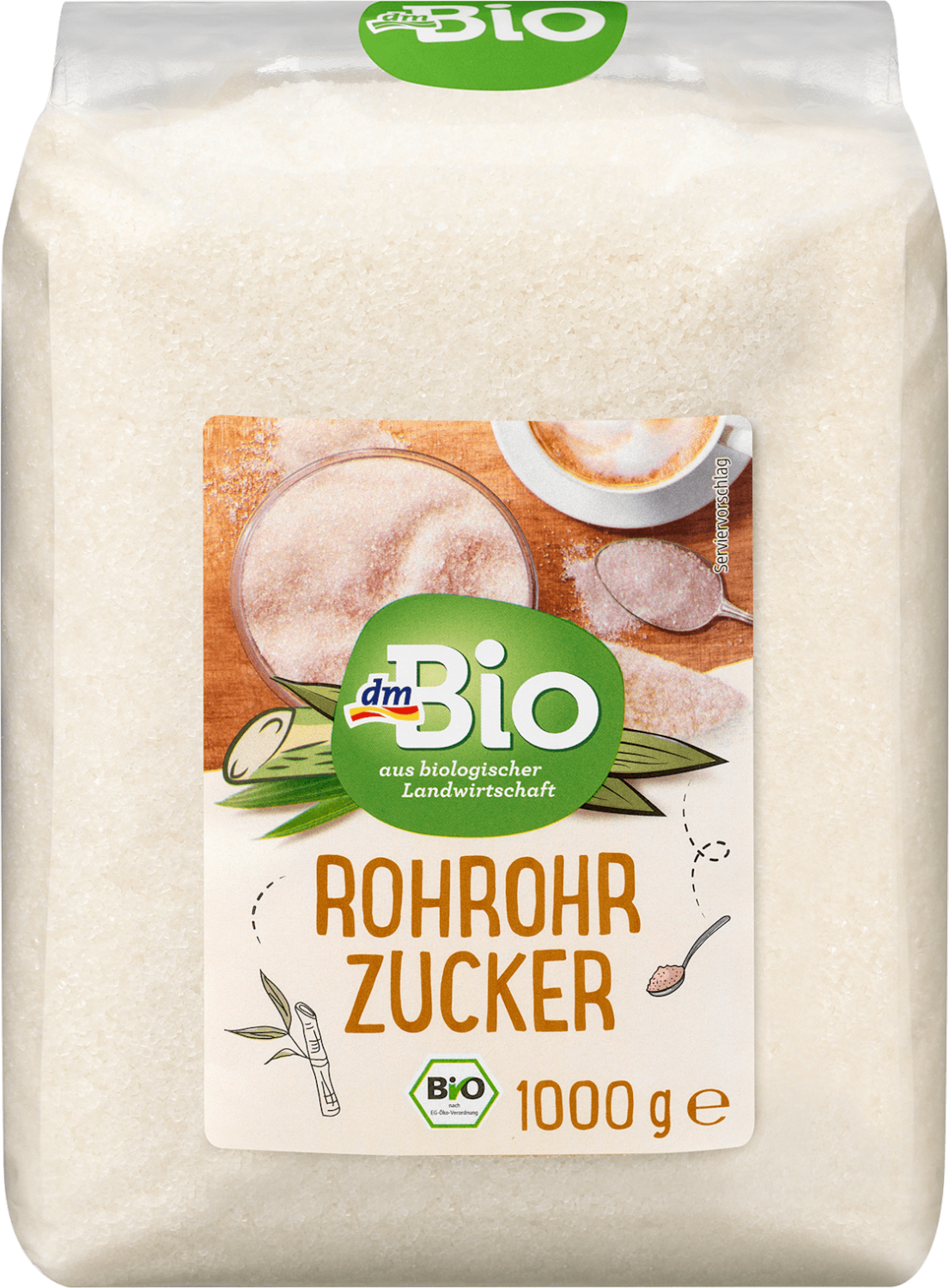 Šećer šećerne trske DM BIO polubeli 1kg-slika