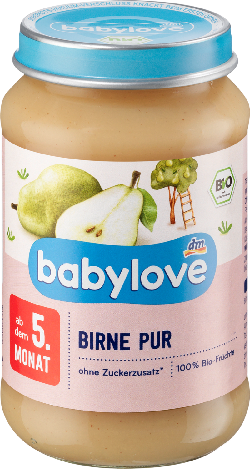 BABYLOVE kašica kruška 190g-slika
