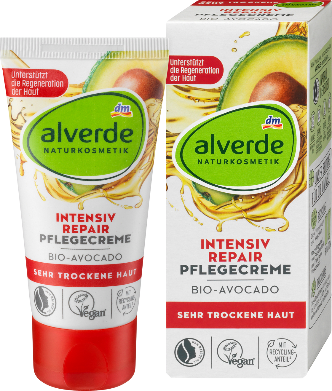 ALVERDE Intensive repair krema za lice avokado 50ml-slika