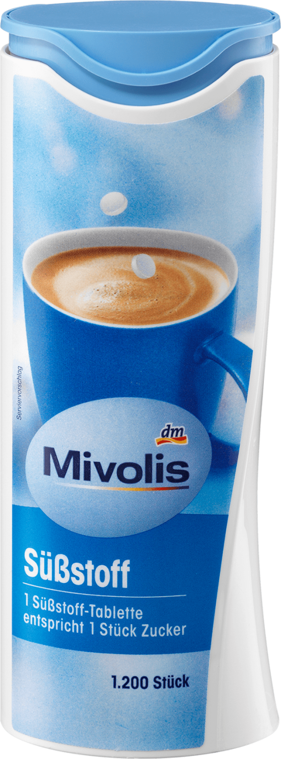 MIVOLIS zaslađivač 1200 porcija tablete 72g-slika