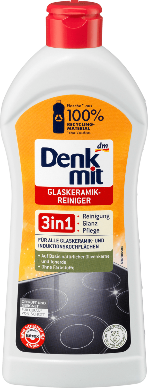 Sredstvo DENKMIT 3u1 za čišćenje staklokeramike 300ml-slika