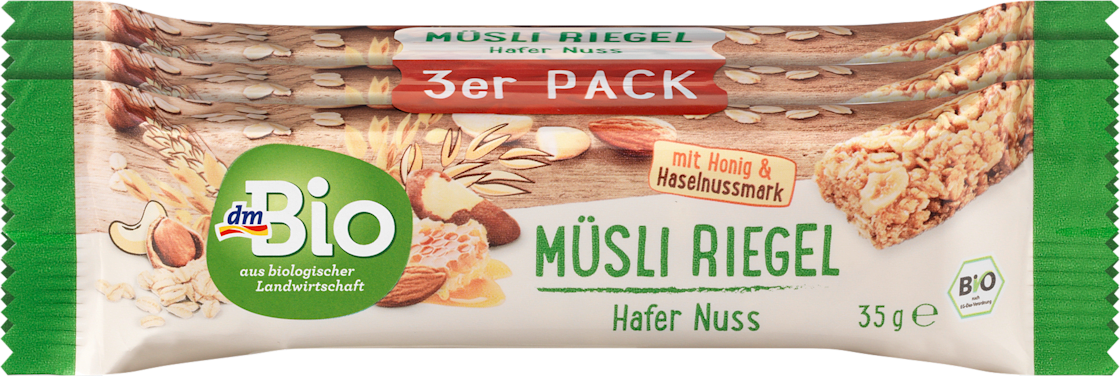 Štanglica DM BIO musli ovas i orah 3x35g-slika